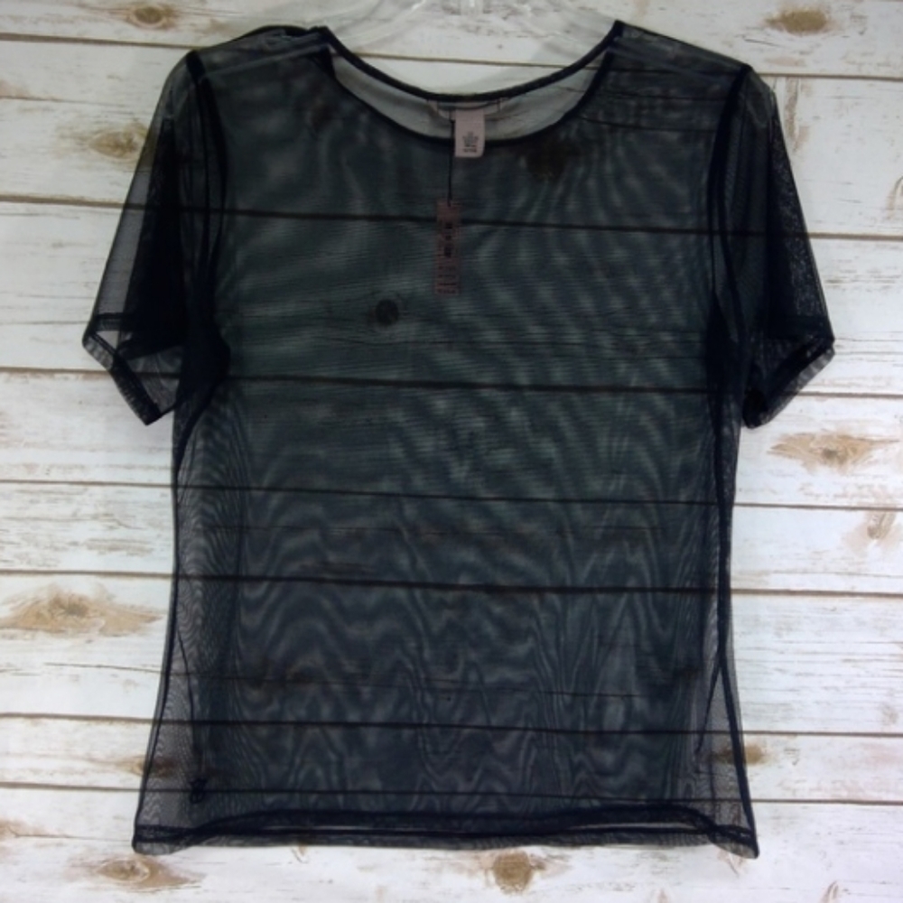 Victoria's Secret black mesh top